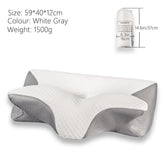 Memory Pillow Slow Rebound Shaped Pillow Core Cervical Support Type Ox Horn Pillow